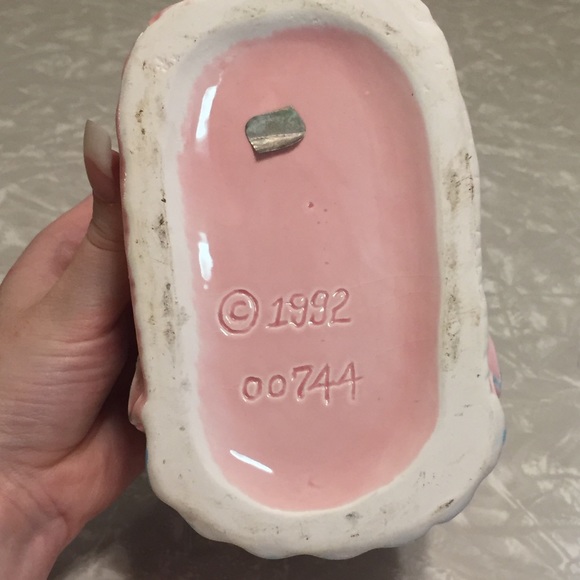 Vintage Baby Planter 🎀 Cute Cradle - Picture 6 of 8